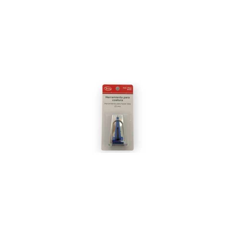 Herramienta para hacer bies de 25 mm Azul