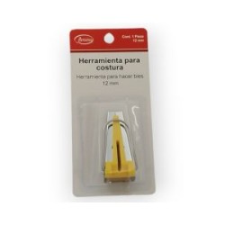 Herramienta para hacer bies de 12 mm Amarillo