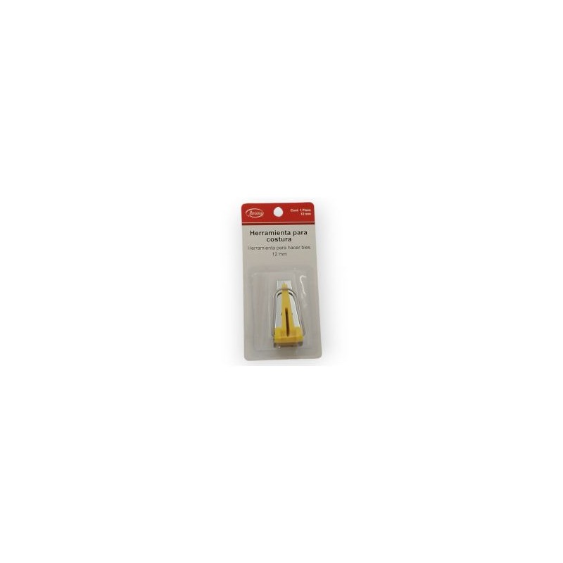 Herramienta para hacer bies de 12 mm Amarillo
