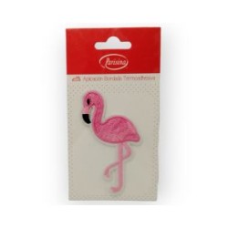 Aplicación Bordada Flamingo