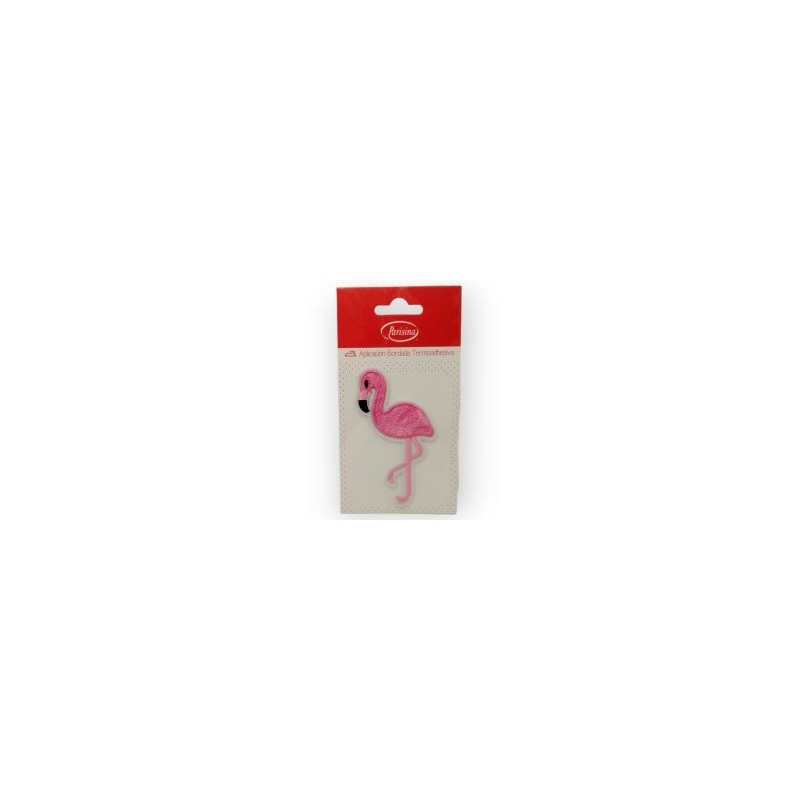 Aplicación Bordada Flamingo