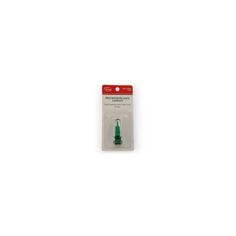 Herramienta para hacer bies de 6 mm Verde