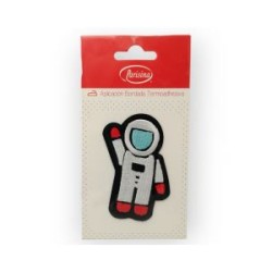 Aplicación Bordada Astronauta