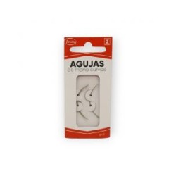 Aguja para coser a mano 4 a 9 Curvas
