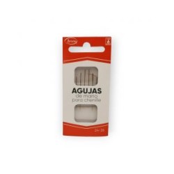 Aguja para coser a mano 24 a 26 Para Chenille con punta