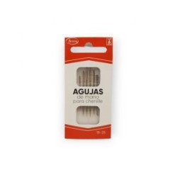 Aguja para coser a mano 18 a 26 Para Chenille con punta
