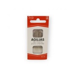 Aguja para coser a mano 18 a 24 Para Chenille con punta