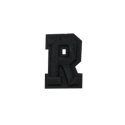 Letra R Negra