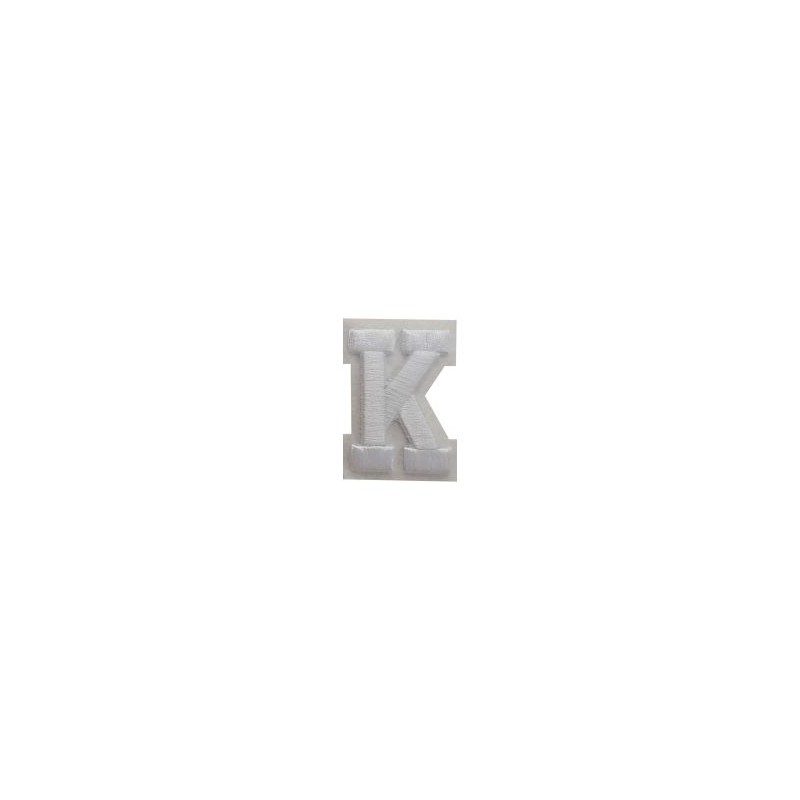 Letra K Blanca