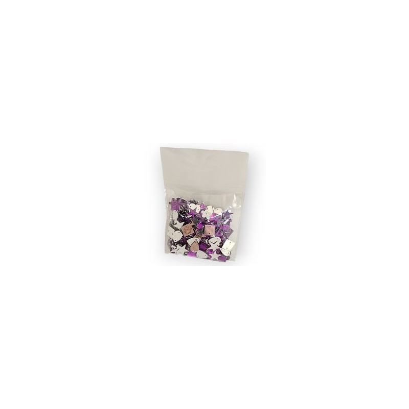 Piedra acrílica para coser Multiformas Morado
