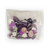 Piedra acrílica para coser Gota Morado