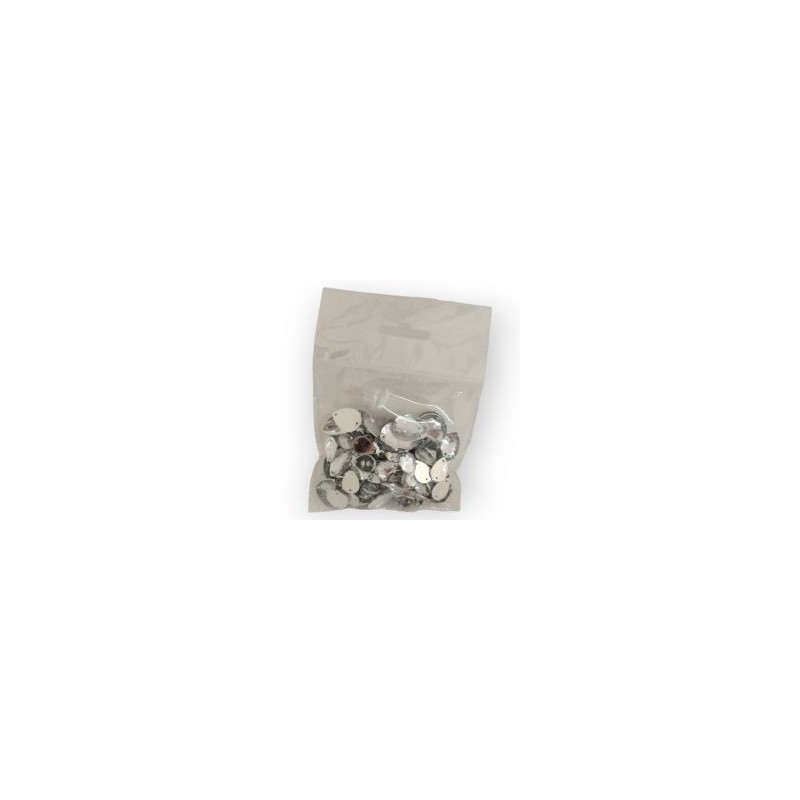 Piedra acrílica para coser Gota Plata