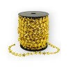 Cuentas en Rollo Oro Estrellas 10 mm