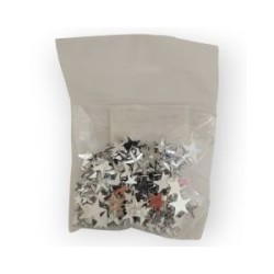 Piedra acrílica para coser Estrellas Plata