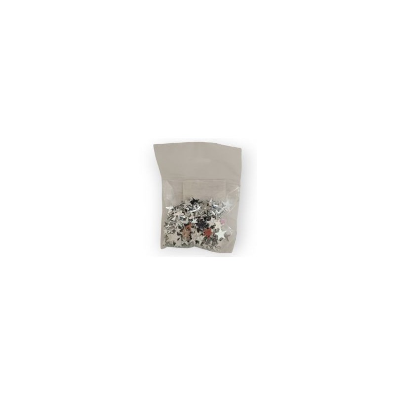 Piedra acrílica para coser Estrellas Plata