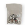 Piedra acrílica para coser Estrellas Plata