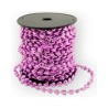 Cuentas en Rollo Rosa Corazones 9 mm