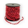 Cuentas en Rollo Rojo Corazones 9 mm