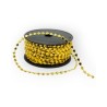 Cuentas en Rollo Oro Corazones 5 mm