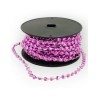 Cuentas en Rollo Rosa Corazones 5 mm