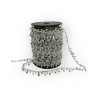 Cuentas en Rollo Plata Gota 10 mm