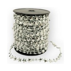 Cuentas en Rollo Plata 10 mm
