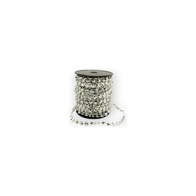 Cuentas en Rollo Plata 10 mm