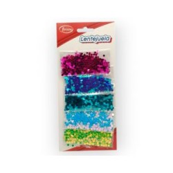 Surtido Lentejuela Multicolor Plana