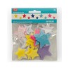 Figura de Fieltro con Adhesivo Estrellas