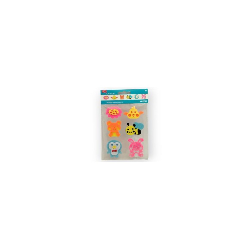 Figura de Fieltro con Adhesivo Animalitos