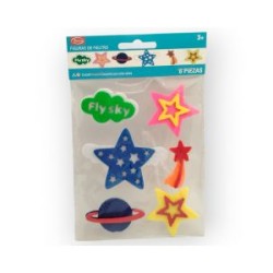 Figura de Fieltro con Adhesivo Fly Sky