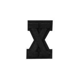 Letra X Negra