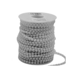 Perla En Rollo Blanco Nacarada 4 Mm