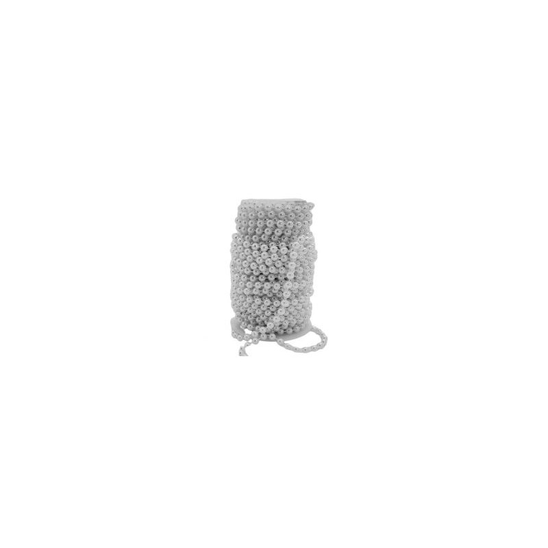 Perla En Rollo Blanco Nacarada 8 Mm