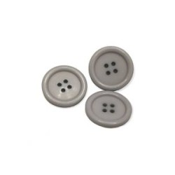 Botón para costura y manualidades Gris #40