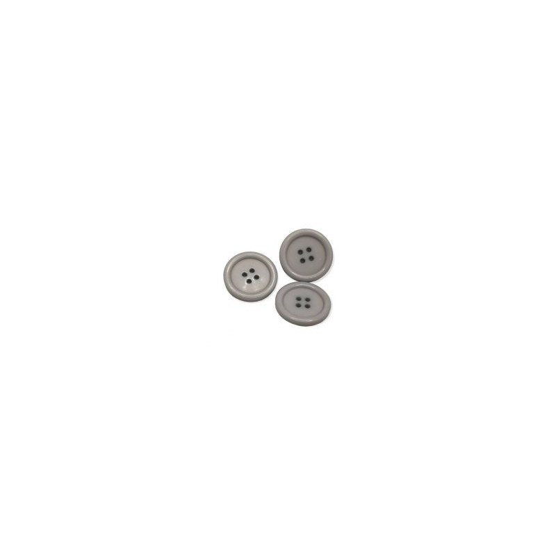 Botón para costura y manualidades Gris #40