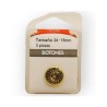 Botones en Cajita 15 mm Oro Mod.332481