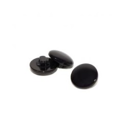 Botón para Costura y Manualidades Negro #24
