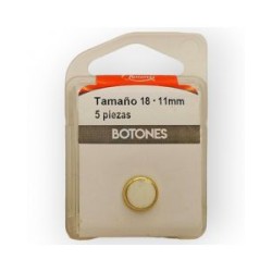 Botones en Cajita 11 mm Blanco Mod.0121801