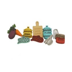 Botones Decorativos En la Cocina