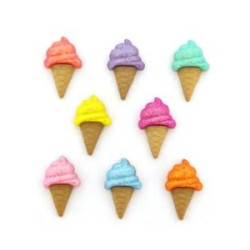 Botones Decorativos Helados