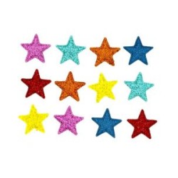 Botones Decorativos Estrellas Brillantes