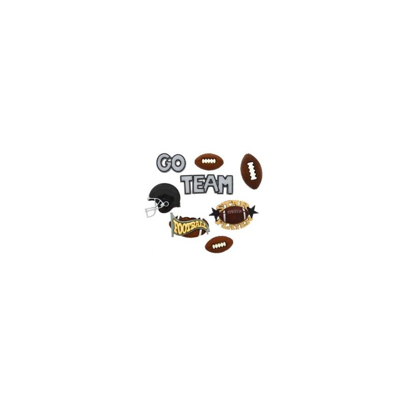 Botones Decorativos Futbol Americano