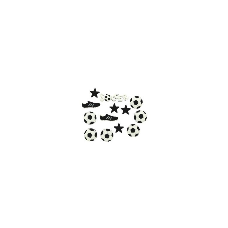 Botones Decorativos Futbol Soccer