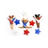 Botones Decorativos Niñas Gimnastas