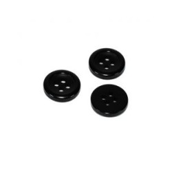 Botón Para Costura Y Manualidades Negro #20 13 mm Mod.5070