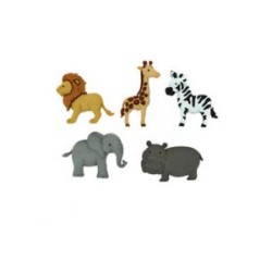 Botones Decorativos En el Zoológico