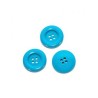Botón Para Costura Y Manualidades Azul Turquesa #36 23 mm Mod.10225-36