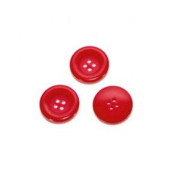 Botón Para Costura Y Manualidades Rojo #36 23 mm Mod.10225-36