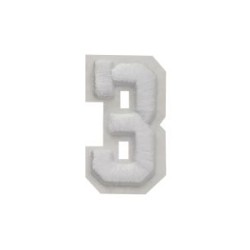 Número 3 Blanco